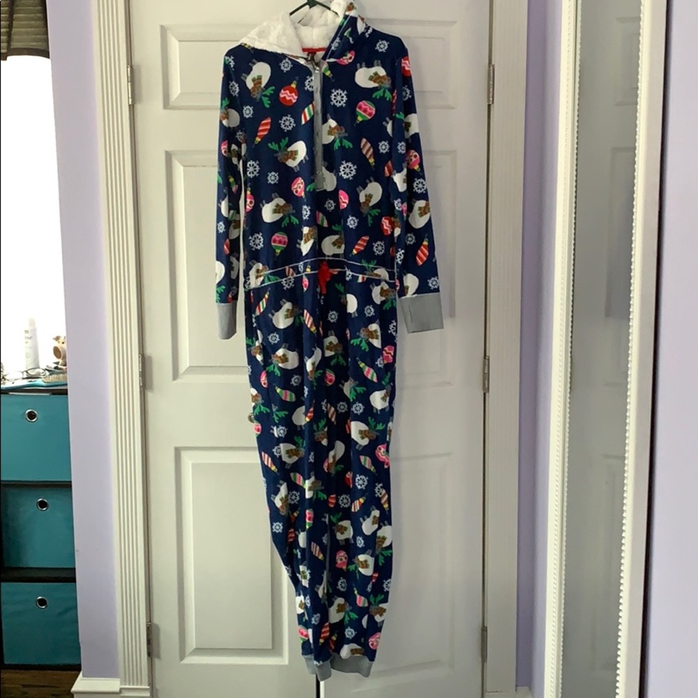 Fleece 1 piece pajamas